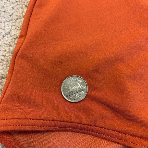 Niptuk Laceup one piece swimsuit burnt orange Sz CAN12/US10 - Picture 7 of 8